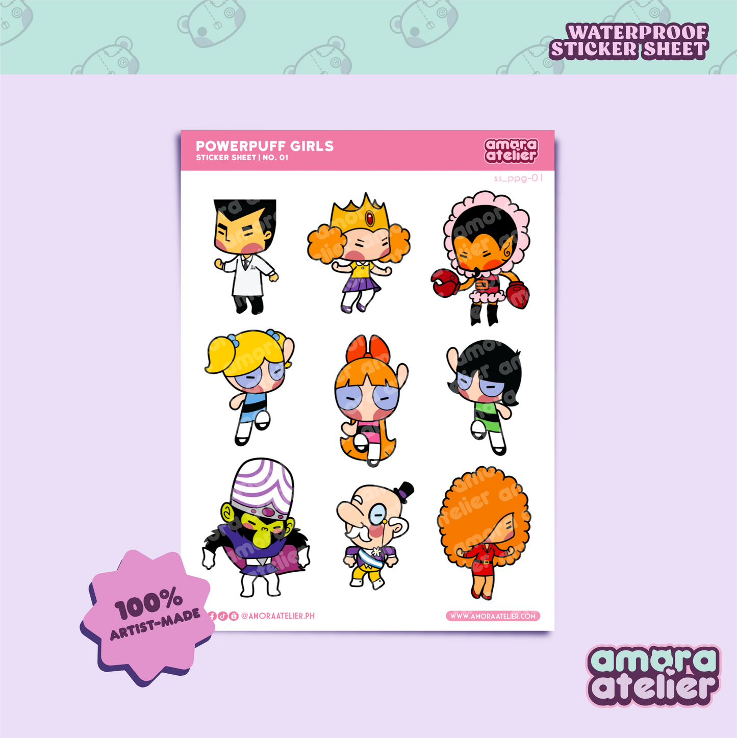SS21 Sticker Sheet | Powerpuff Girls | No. 1