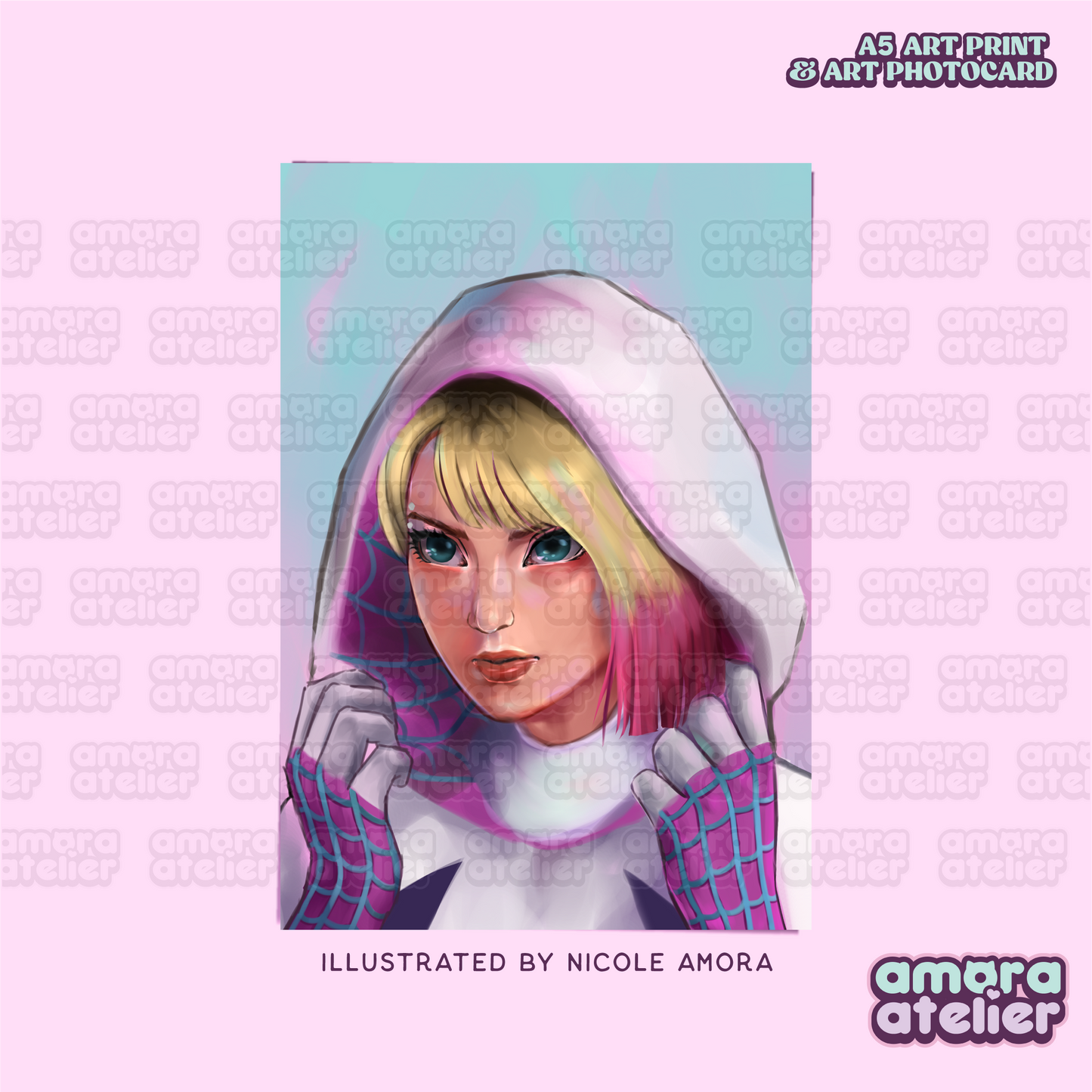 Art Print & Photocard | Ghost Spider/Spider-Gwen