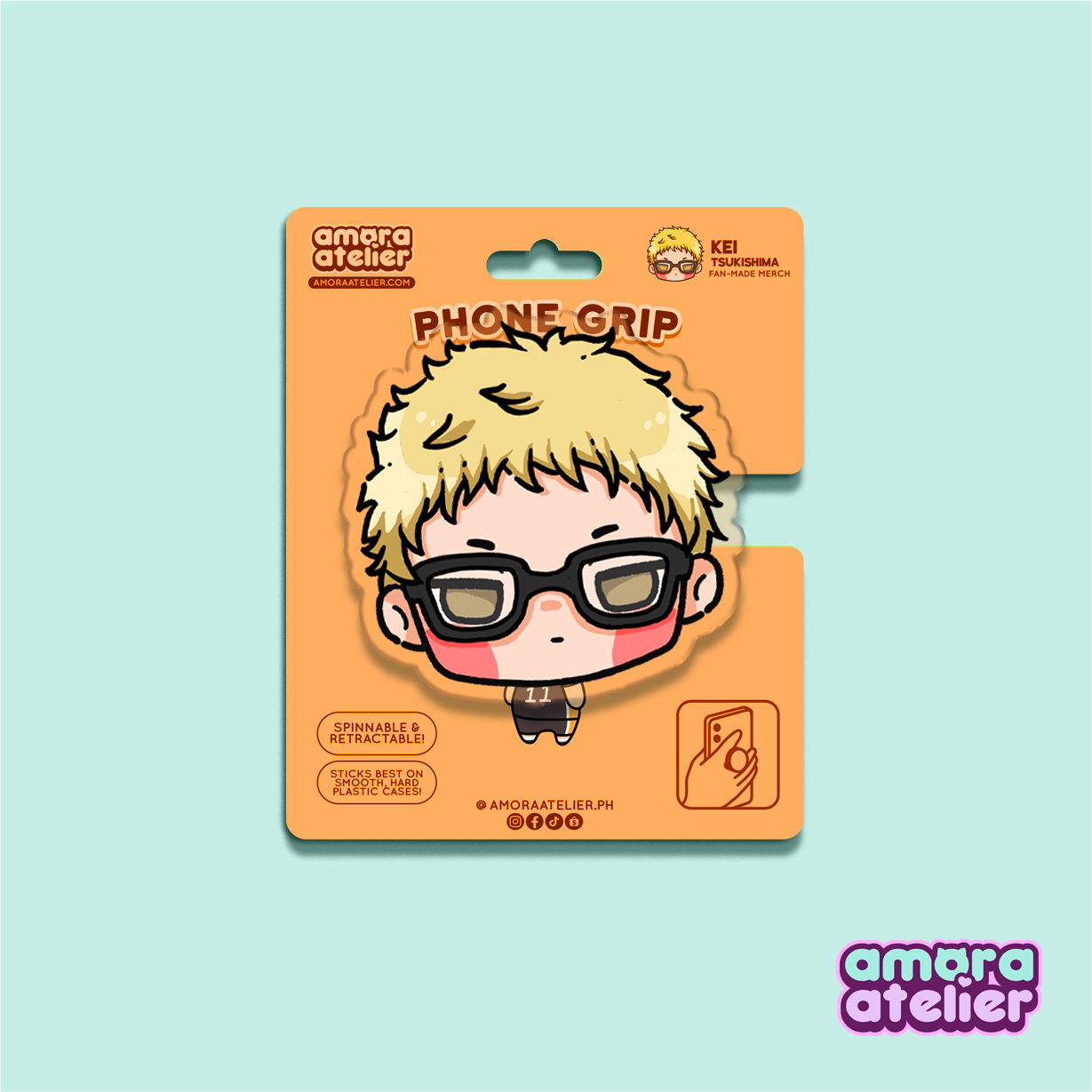 Phone Grip | Haikyu!! Team Karasuno