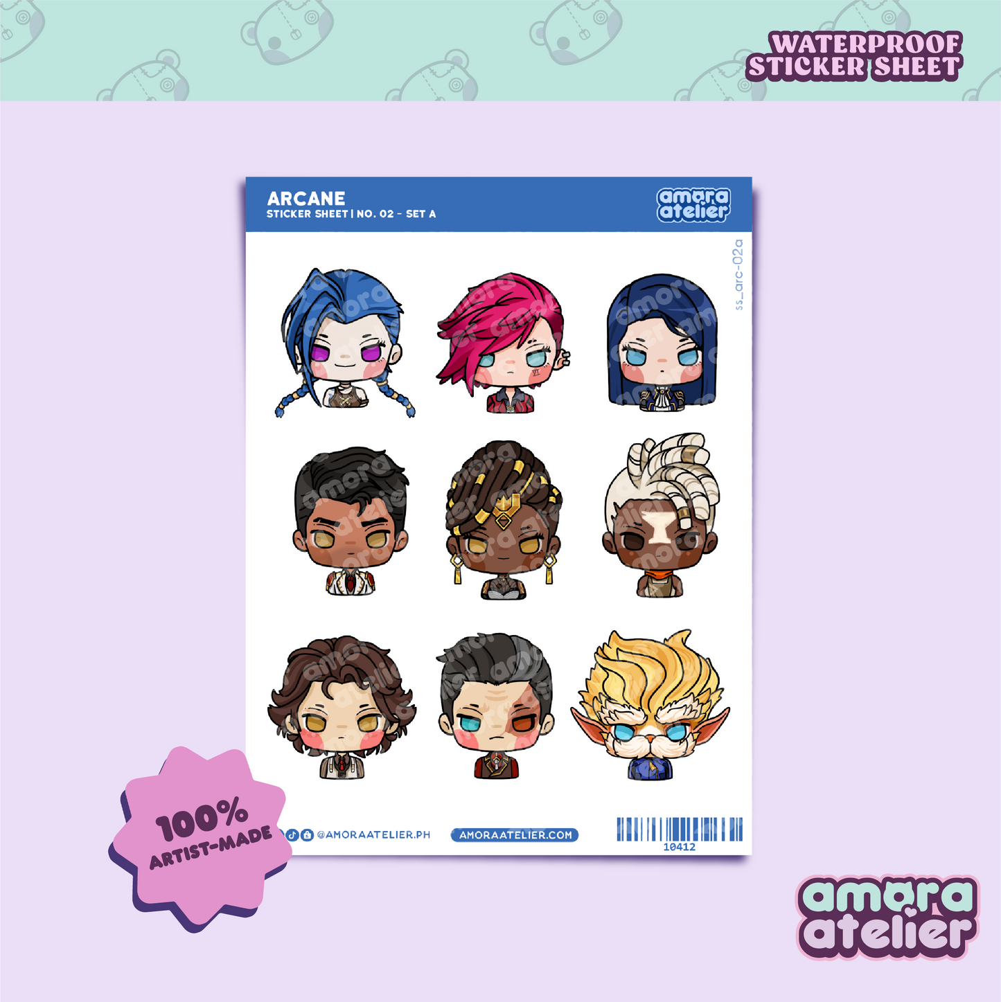 SS19 Sticker Sheet | Arcane | No. 2