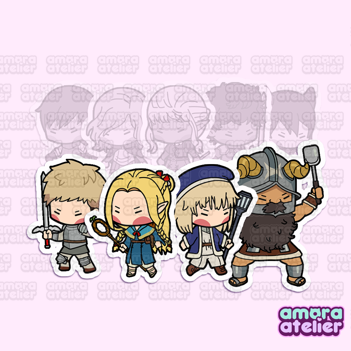 Sticker Pack | Dungeon Meshi Delicious in Dungeon | No. 1