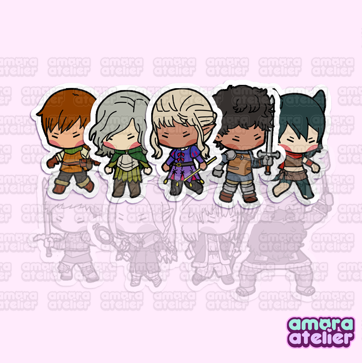 Sticker Pack | Dungeon Meshi Delicious in Dungeon | No. 1