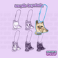 Acrylic Keychain | Kitty Butts | Amora Atelier Original