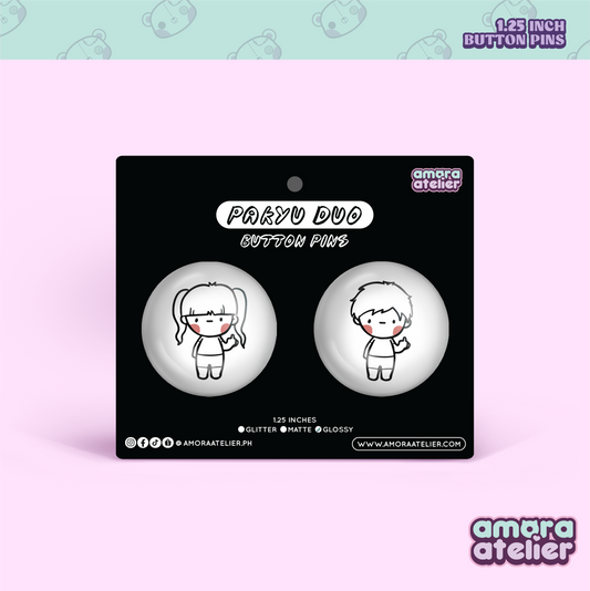 Button Pin | Pakyu Duo