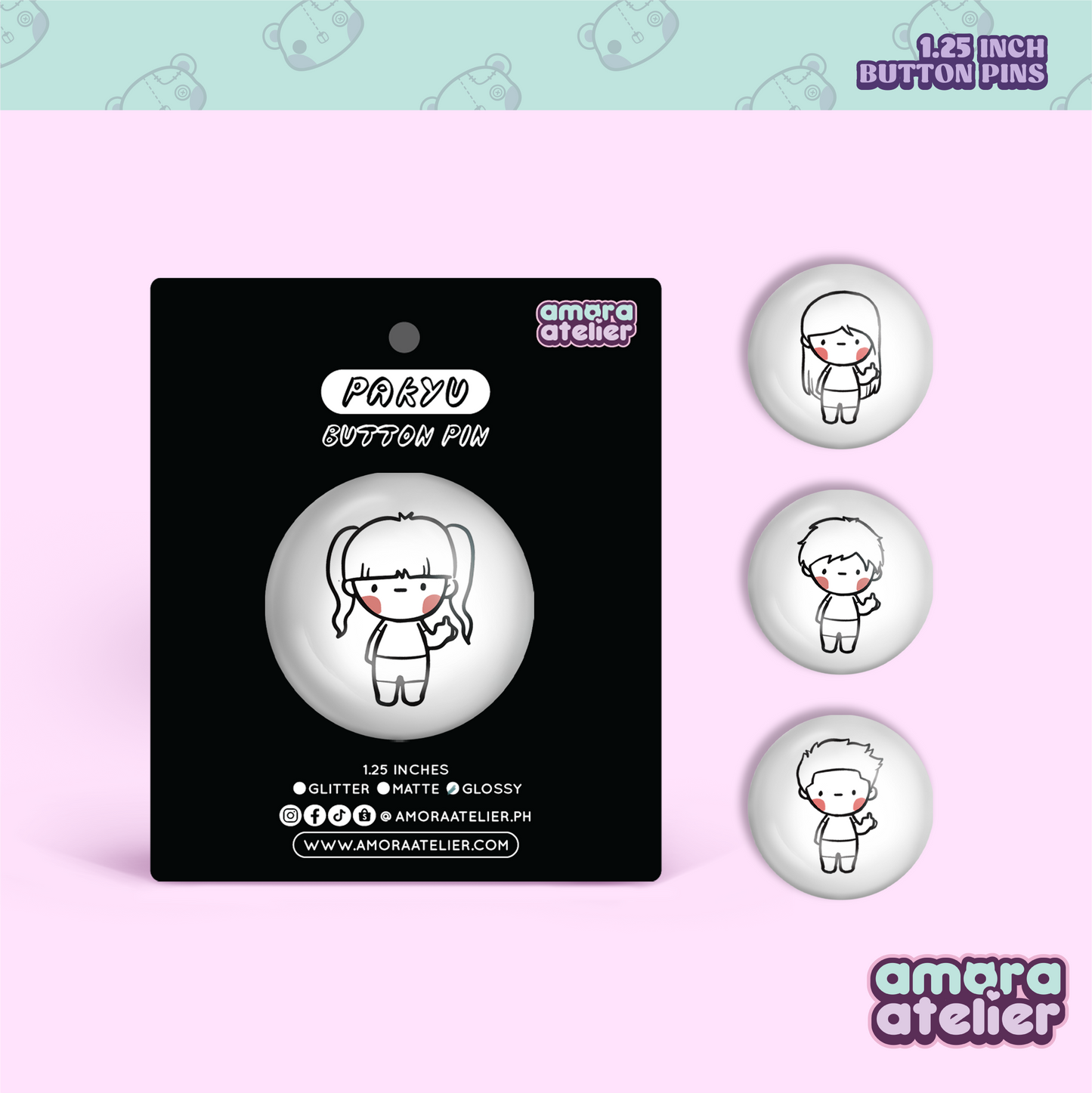 Button Pin | Pakyu