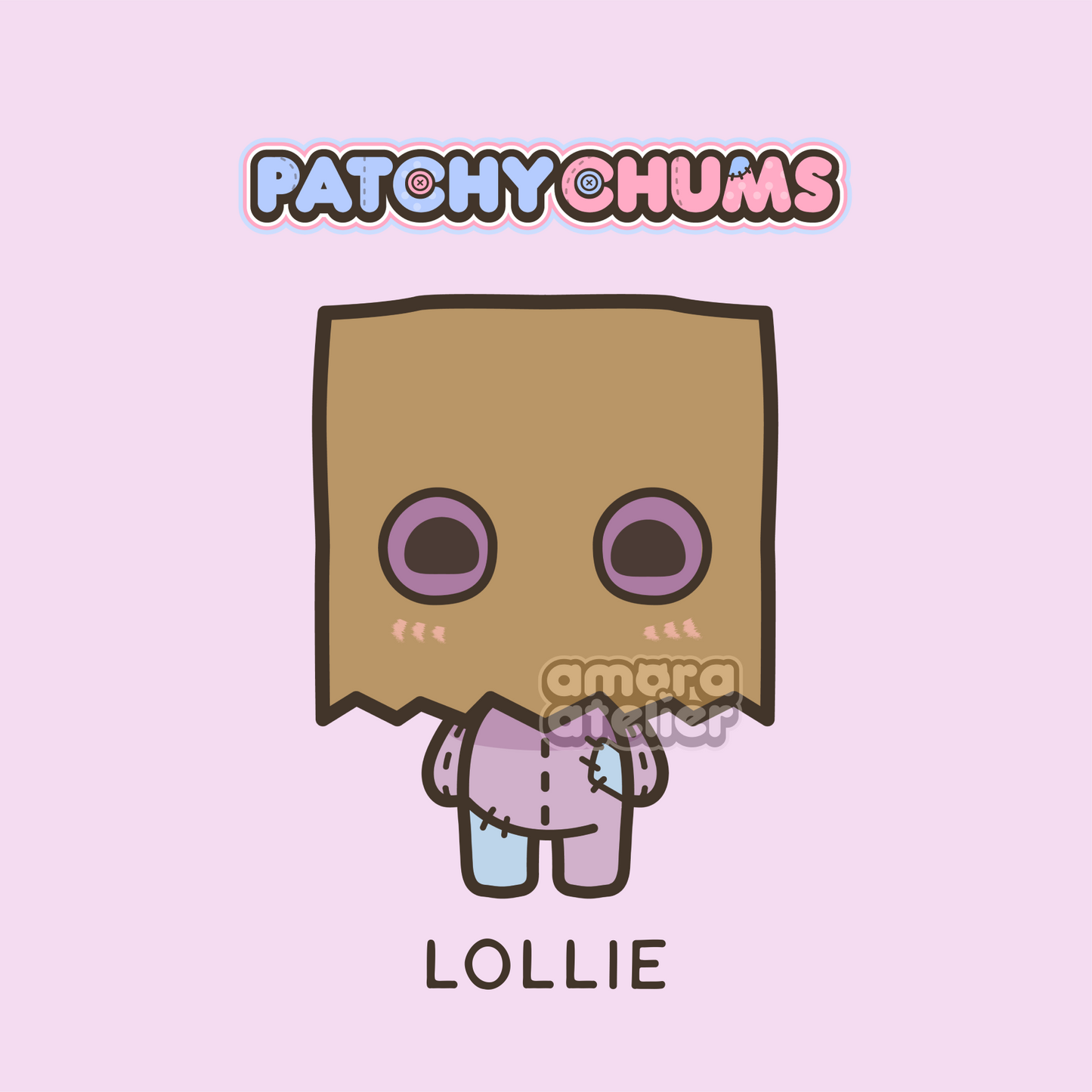 Sticker Pack | Patchy Chums | Amora Atelier Originals