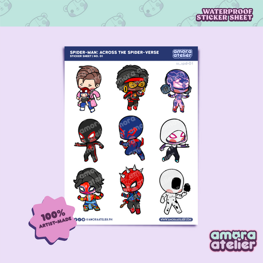 Sticker Sheet | Spider-man: Across the Spiderverse | No. 1
