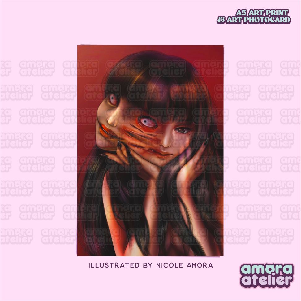 Art Print & Photocard | Tomie Kawakami